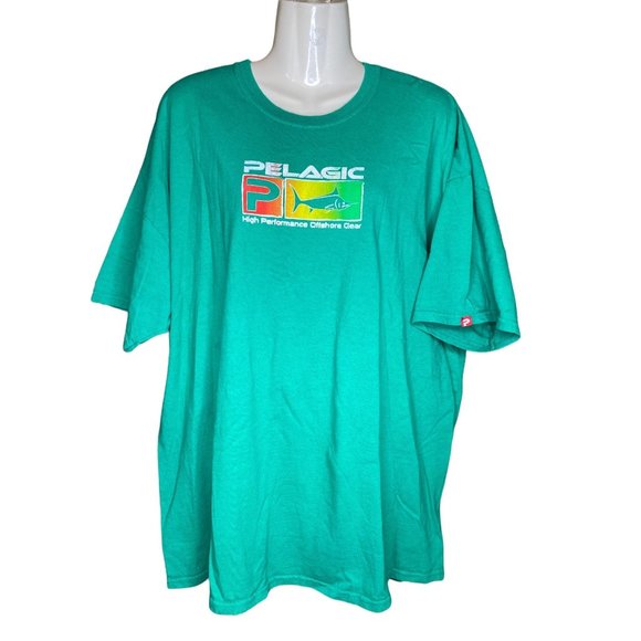 Pelagic Offshore Fishing Sailfish 2XL T shirt - Picture 1 of 8